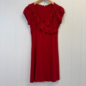 Hot Kiss Women Y2K Coquette Midi Dress Size M Salsa Romantic Clubwear Feminine